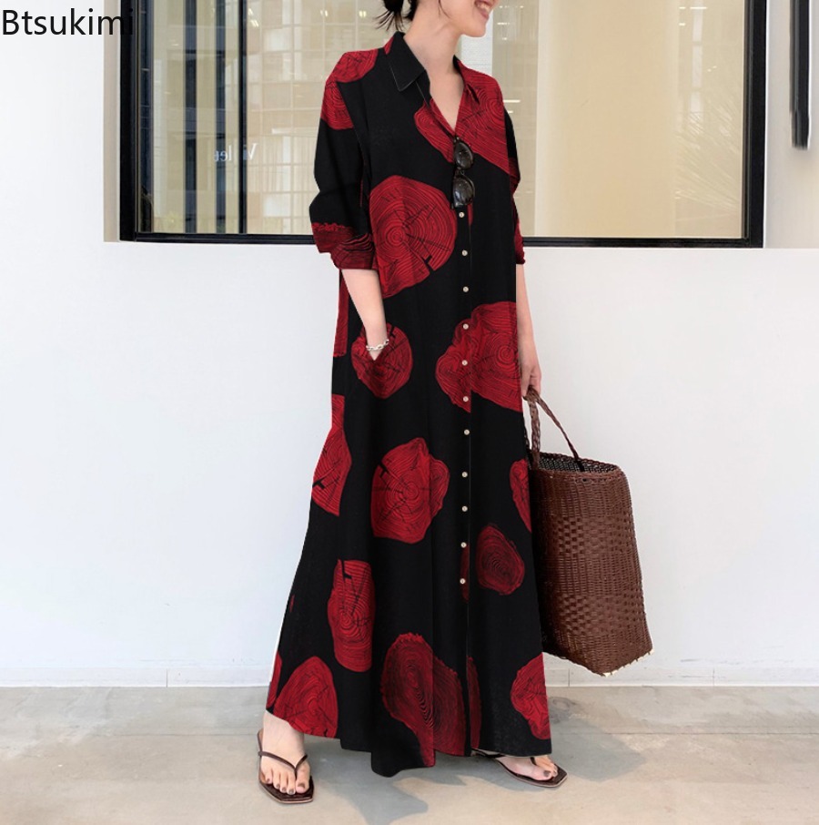 2026 Women Shirt Dress Loose C - Casual Loose Linen Shirt Dress review and price