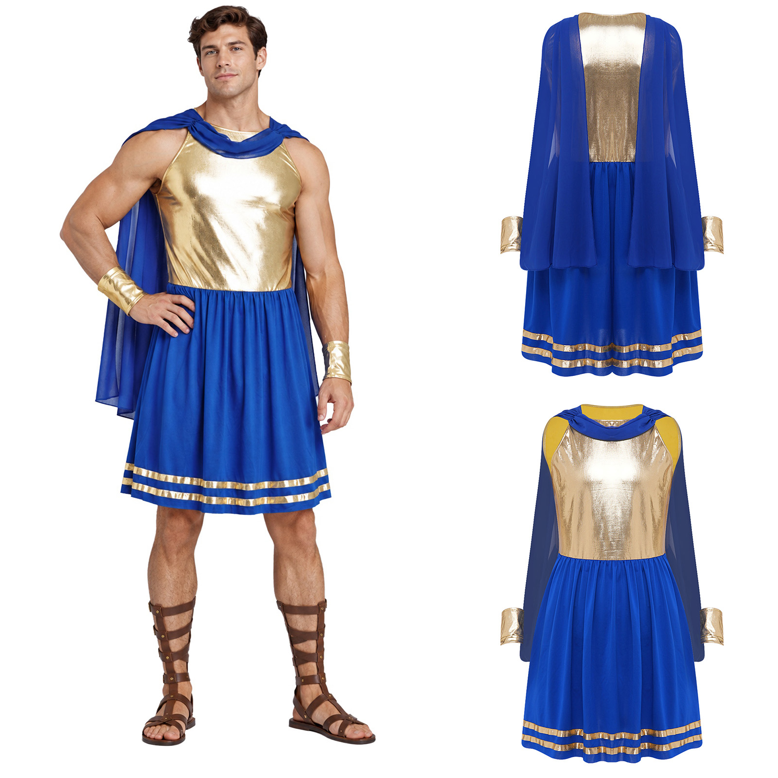Mens Ancient Greek Costumes Ha - Dresses review and price