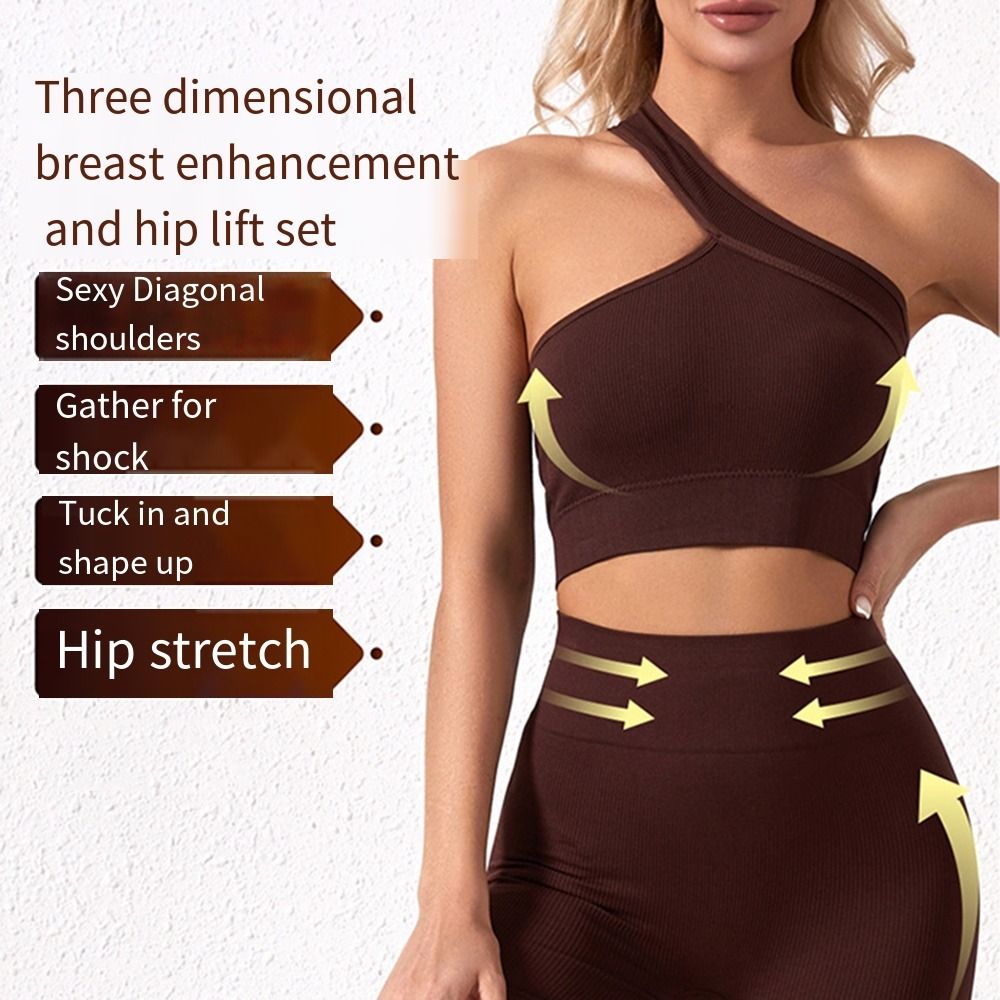 2Pcs Casual Seamless Women Wor - Seamless Ribbed Workout Tank Top review and price