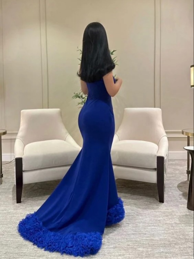 Customized Luxurious Elegant E - Elegant Satin Evening Gown Split review and price
