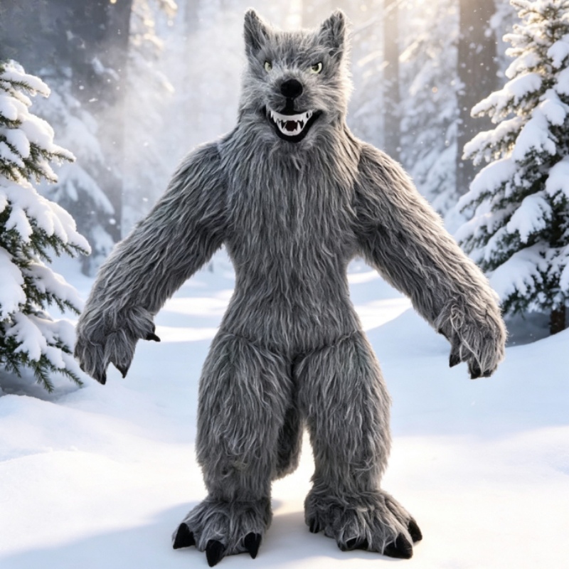 Giant Inflatable Grey Wolf Mas - Dresses review and price