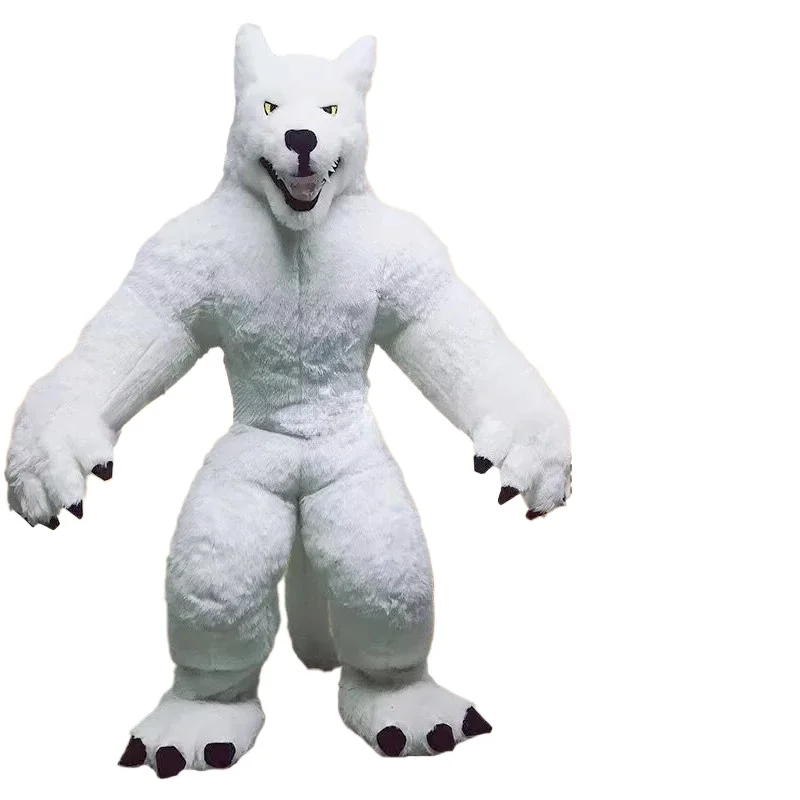 Giant Inflatable Grey Wolf Mas - Dresses review and price