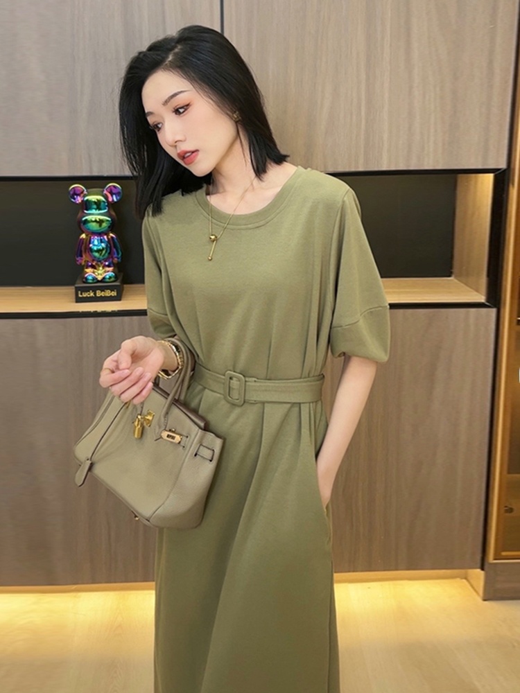 Klein Blue Women's Summer Casu - Korean Style A Line Shirt Dress review and price
