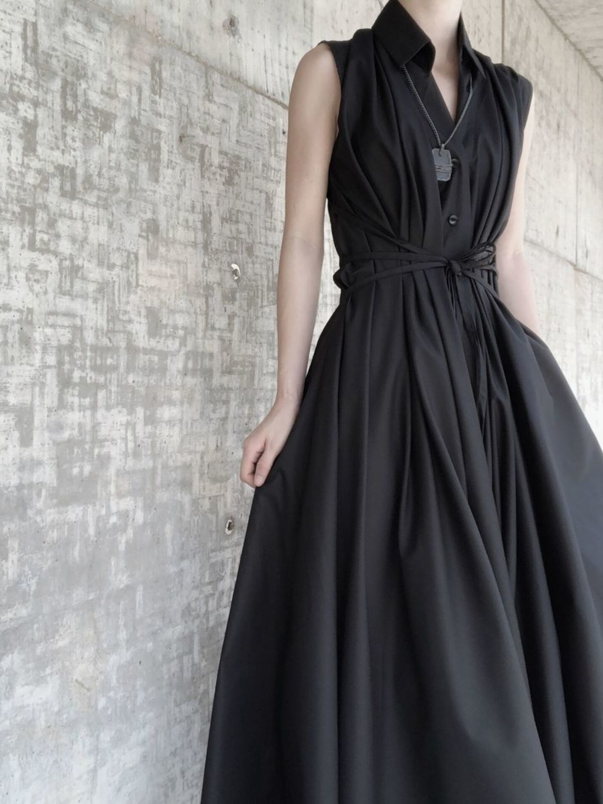 Dark Style Irregular Ultra-Lon - Korean Style A Line Shirt Dress review and price