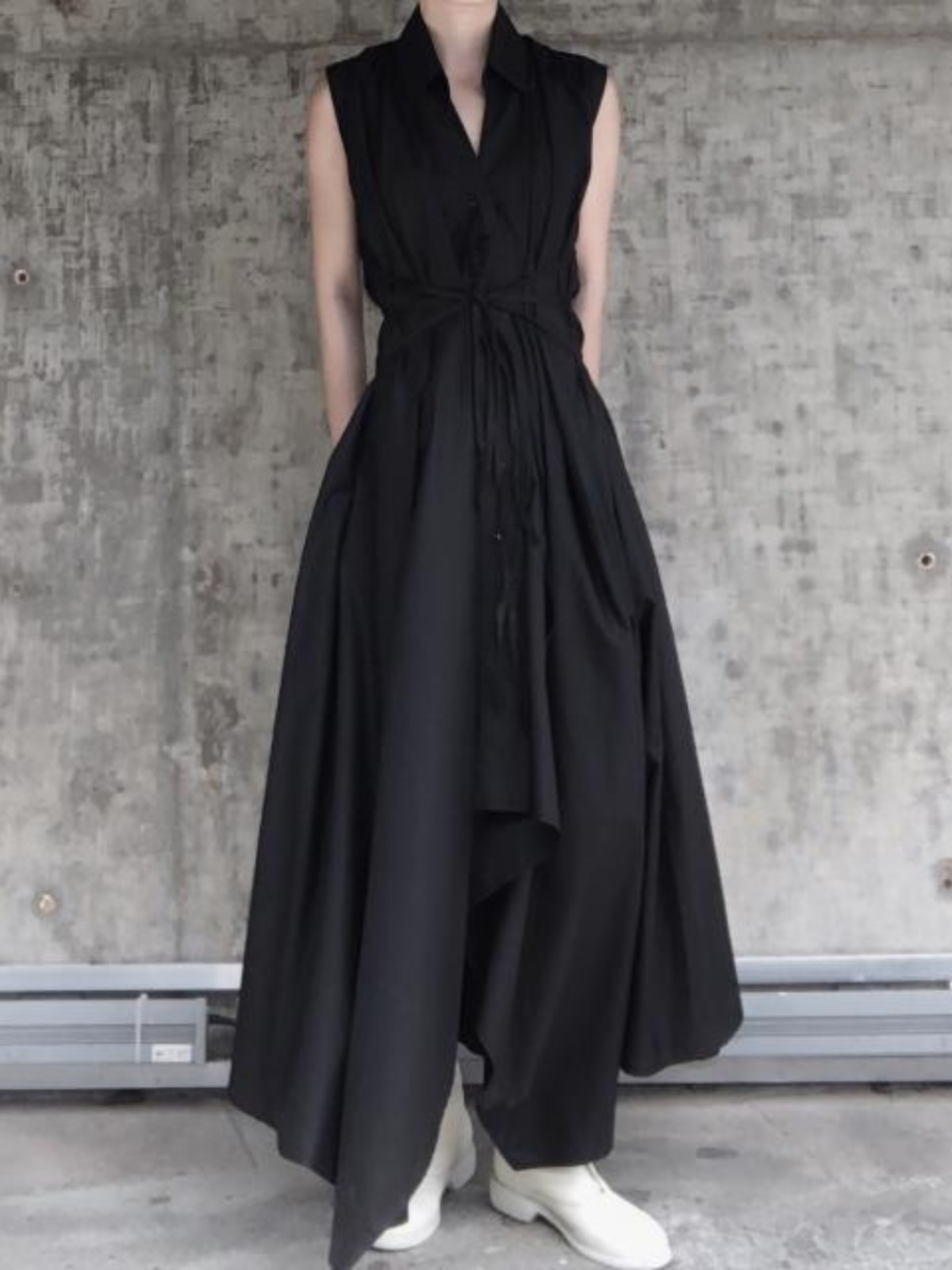 Dark Style Irregular Ultra-Lon - Korean Style A Line Shirt Dress review and price