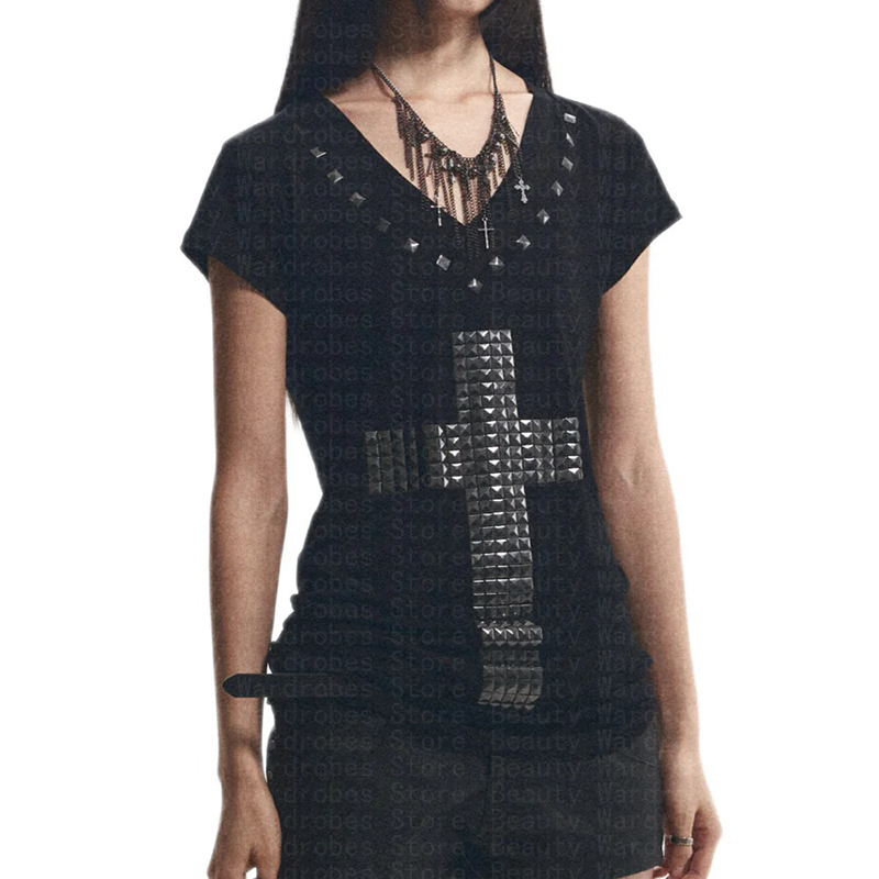 Rock Goth Unique Top Y2k Crop  - Y2K Graphic Baby Tee Crop review and price